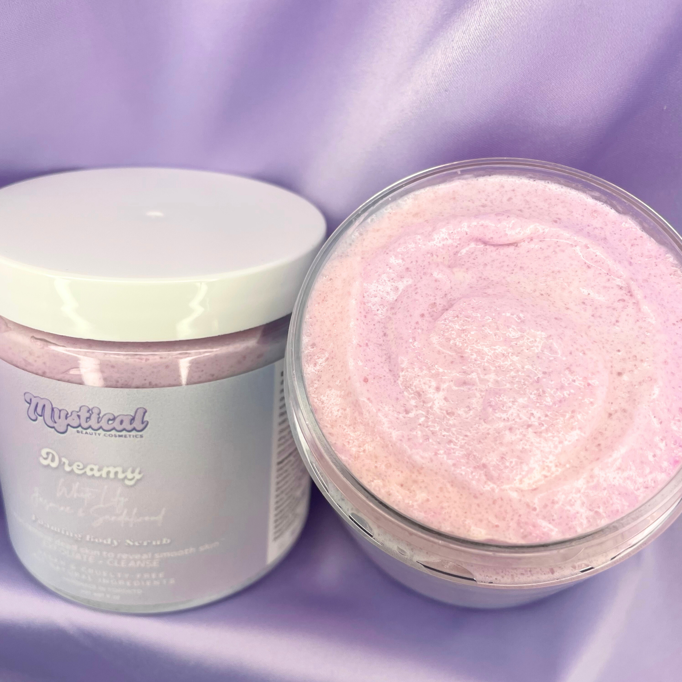 “Dreamy” Foaming Body Scrub