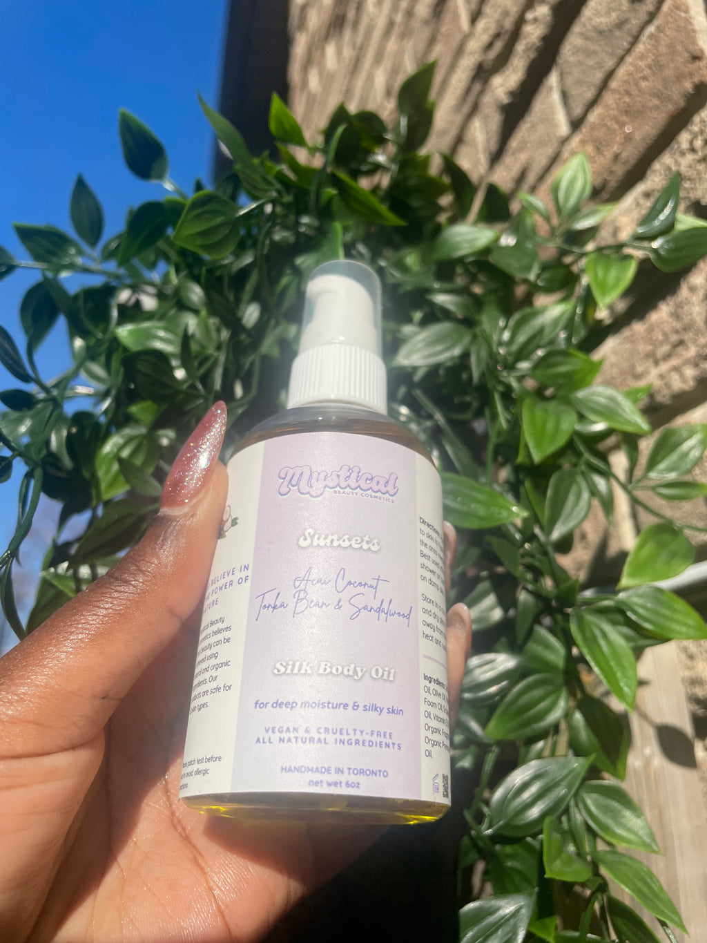 “Sunsets” Silk Body Oil