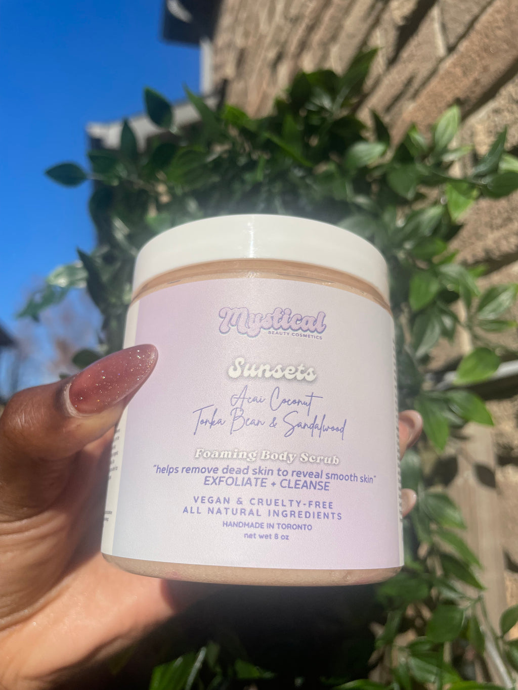 “Sunsets” Foaming Body Scrub